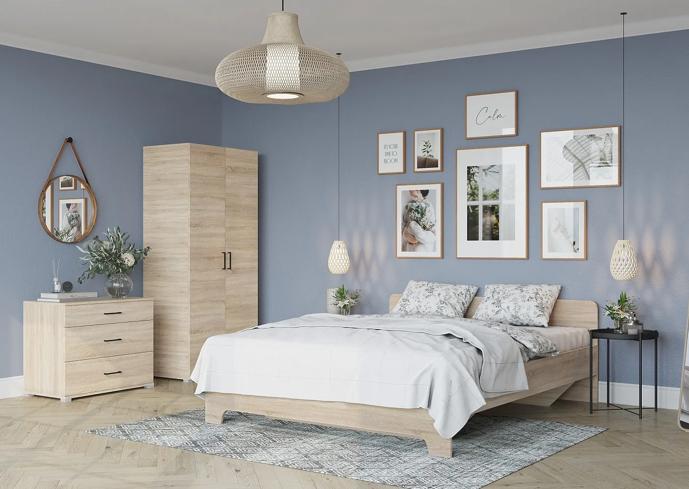 Спальный гарнитур Victor сонома