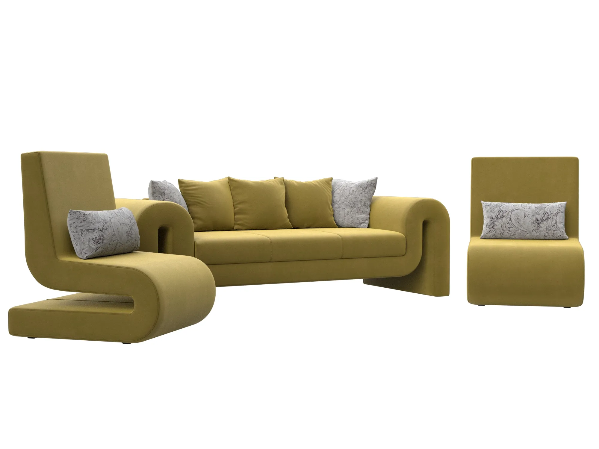 Набор Волна-1 (диван, 2 кресла)