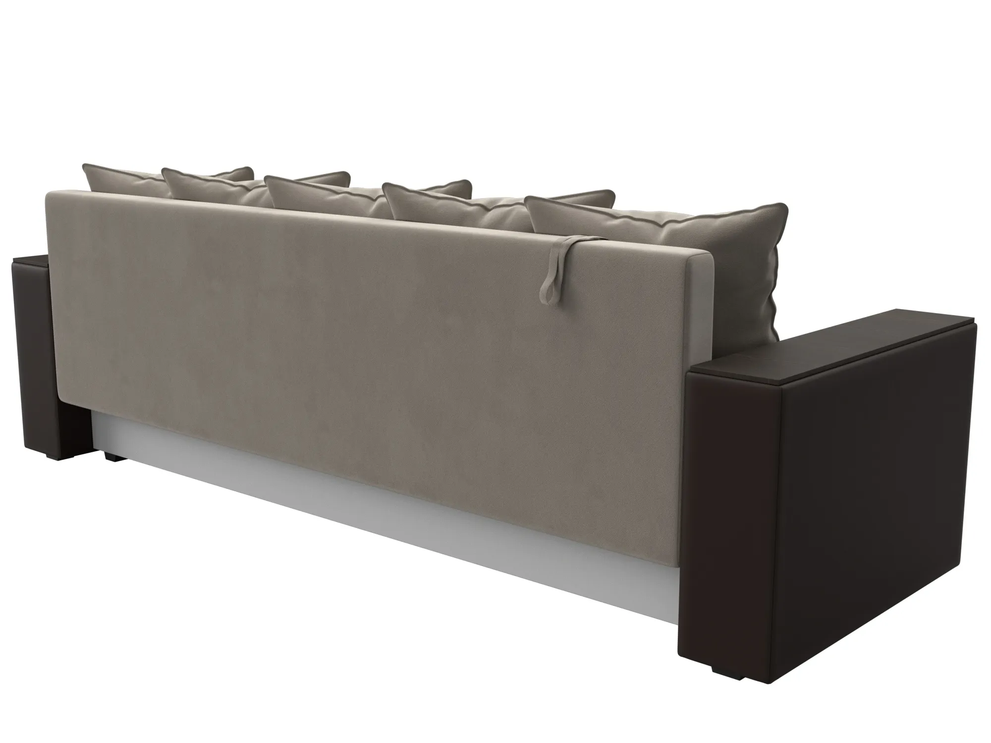 Диван прямой Дубай Лайт ( Бежевый;Коричневый )