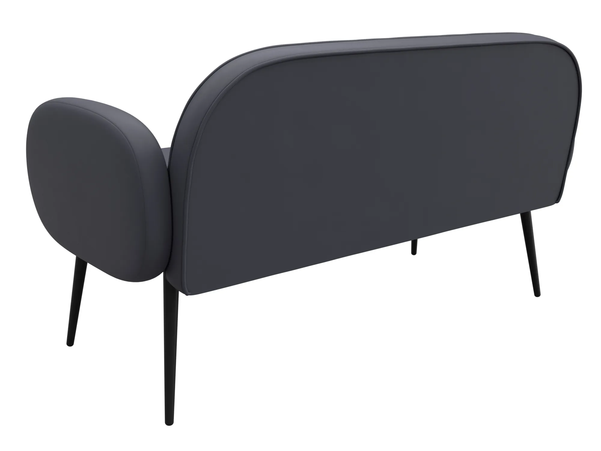 Диван прямой Лига-086 ( GRIFON 15 серый )