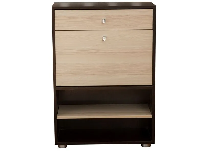 Обувница Мини-Лайт МЛ-4 Венге/ясень