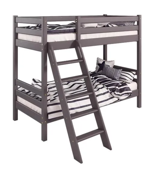 Двухъярусная кровать Соня 10 с наклонной лестницей (Лаванда)