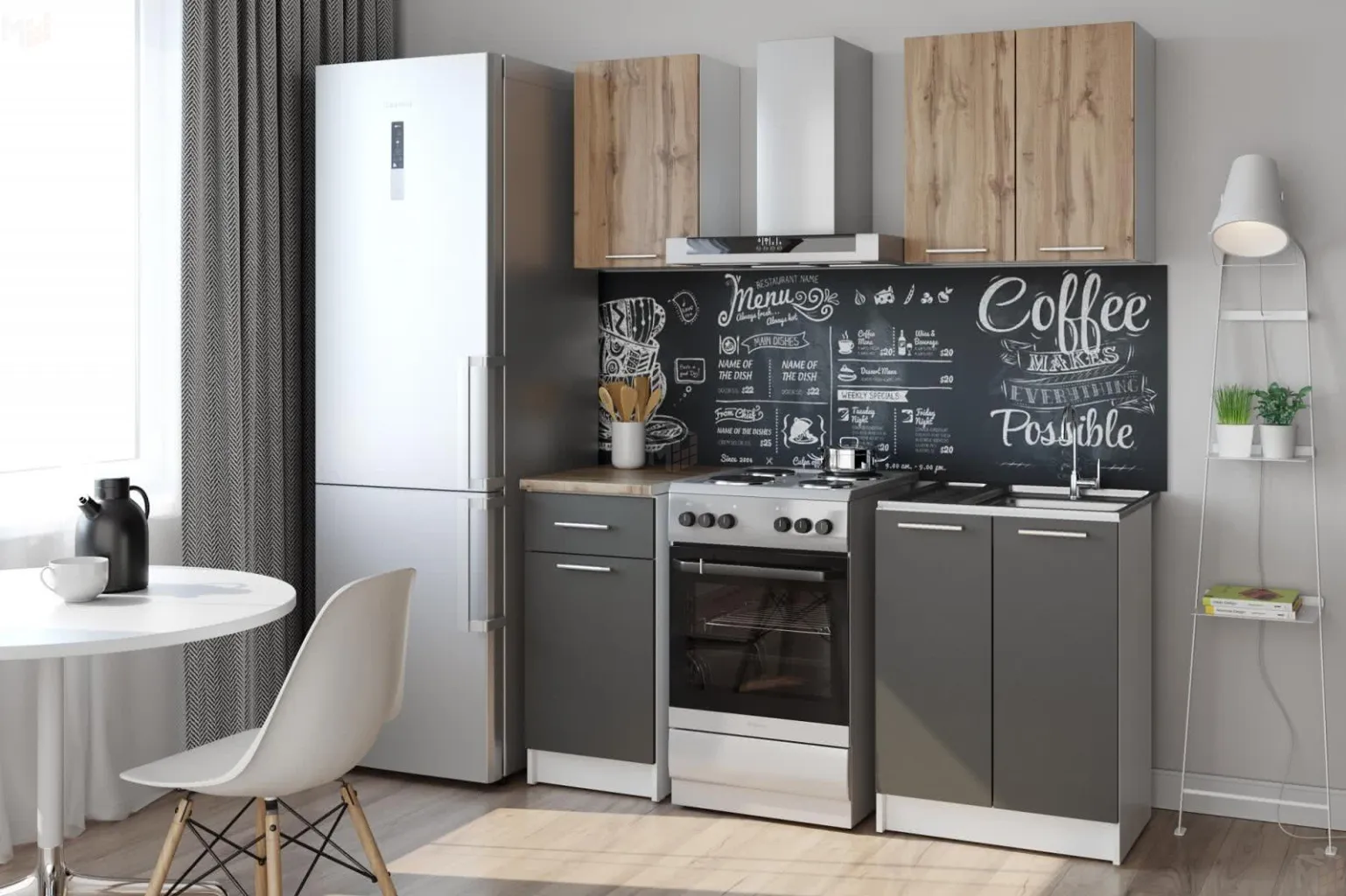 Гарнитур для маленькой кухни: как выбрать? Советы и нюансы