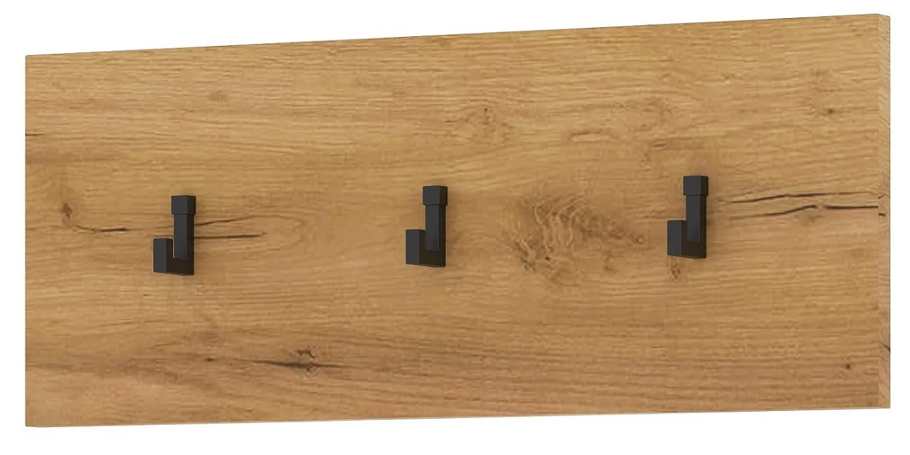 Панель с крючками ГРЕТТА 500  Дуб Крафт золотой