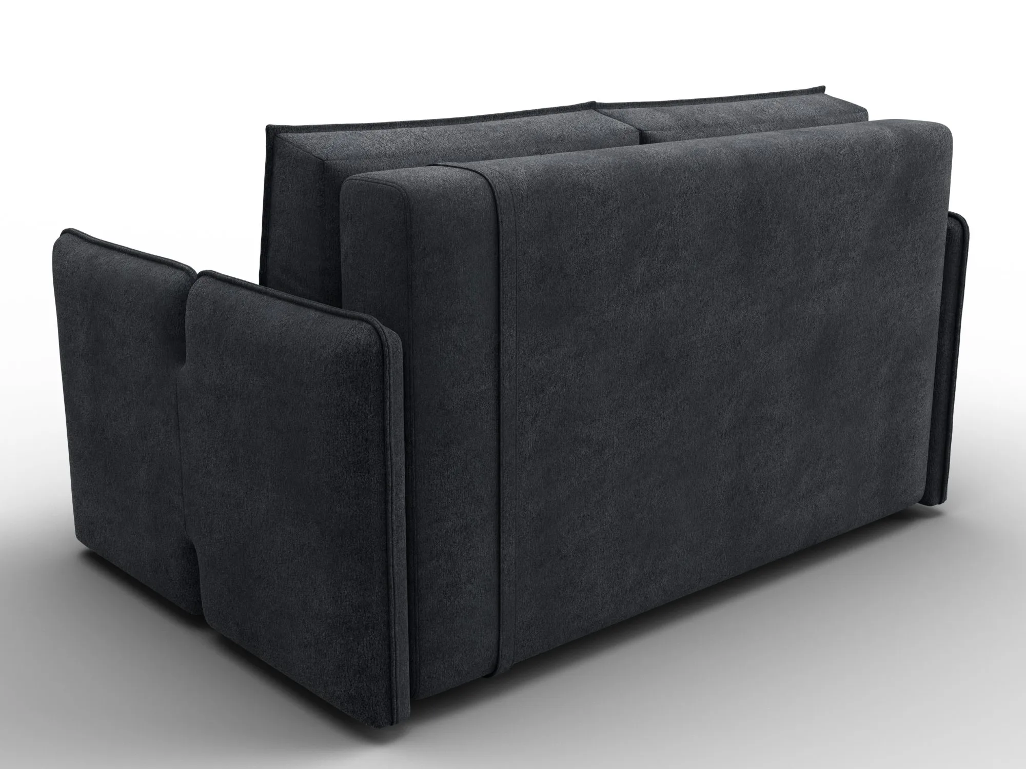 Диван прямой Лига-117 ( LAIM 26 темно-серый )