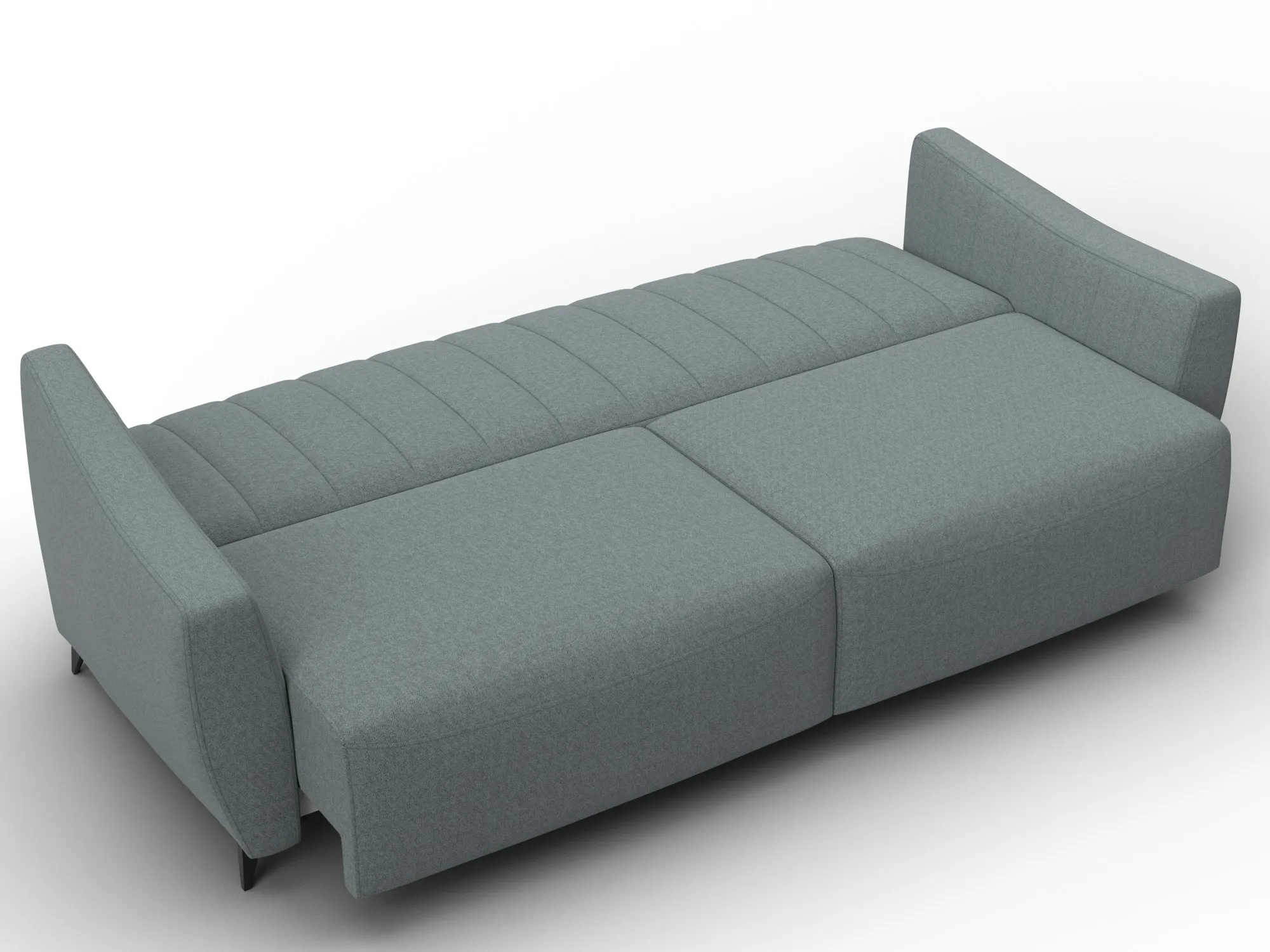 Диван-книжка Лига-095 НПБ ( Амур 07 серый )