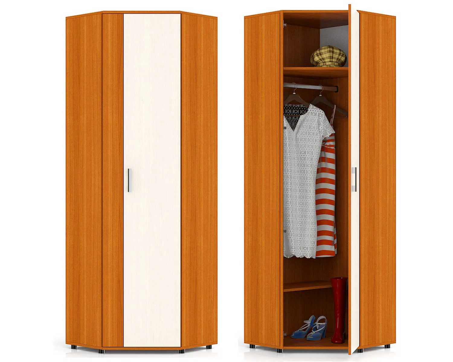 Шкаф угловой П-5