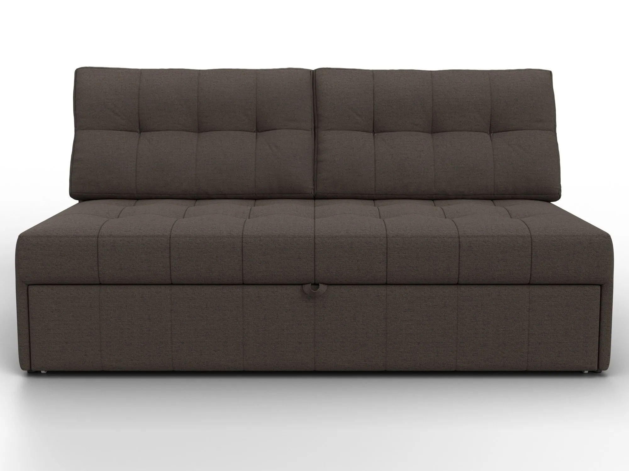 Диван прямой Лига-107 (160) ( Амур 05 коричневый )