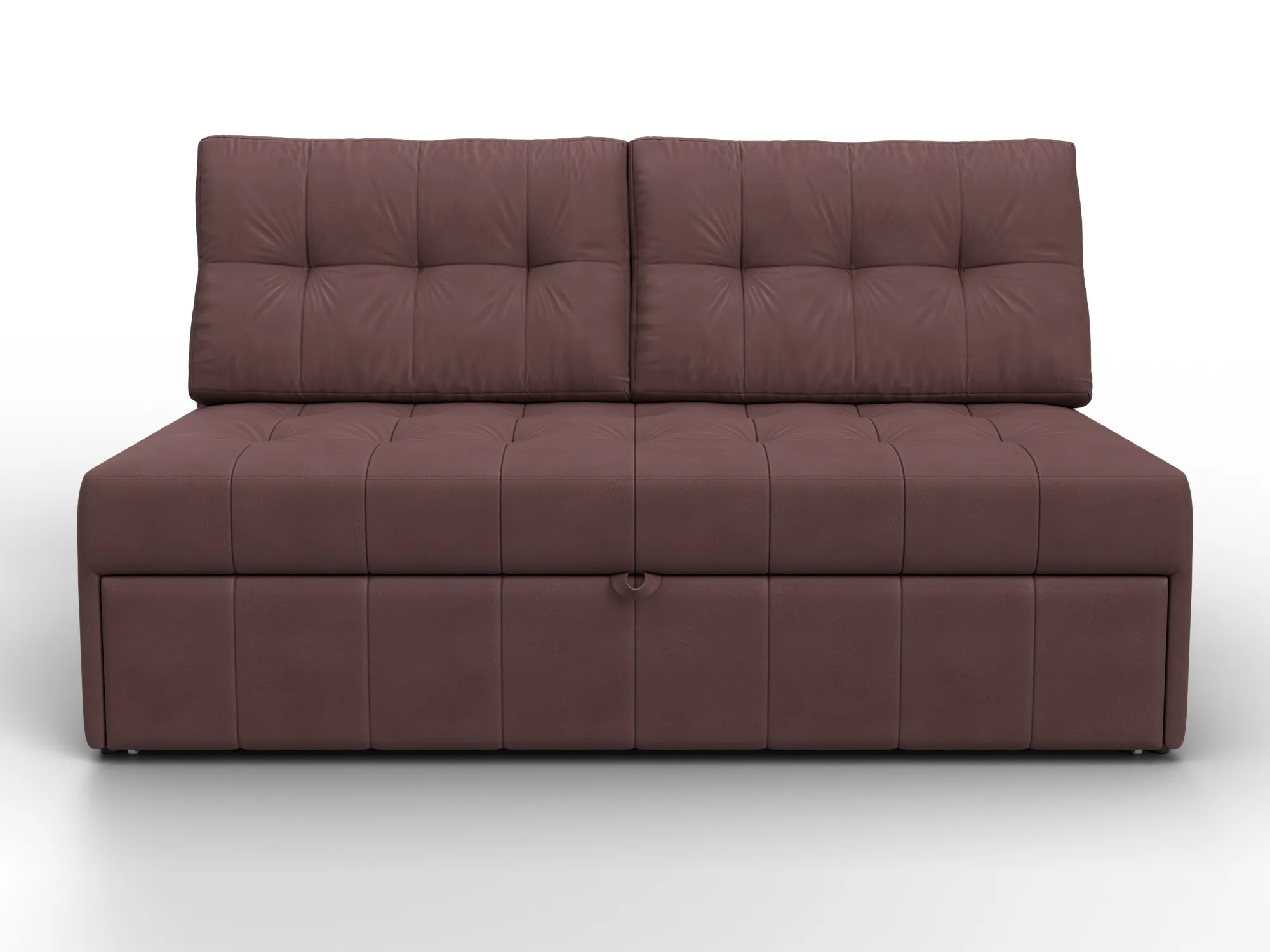 Диван прямой Лига-107 (140) ( JOLY 09 бордовый )