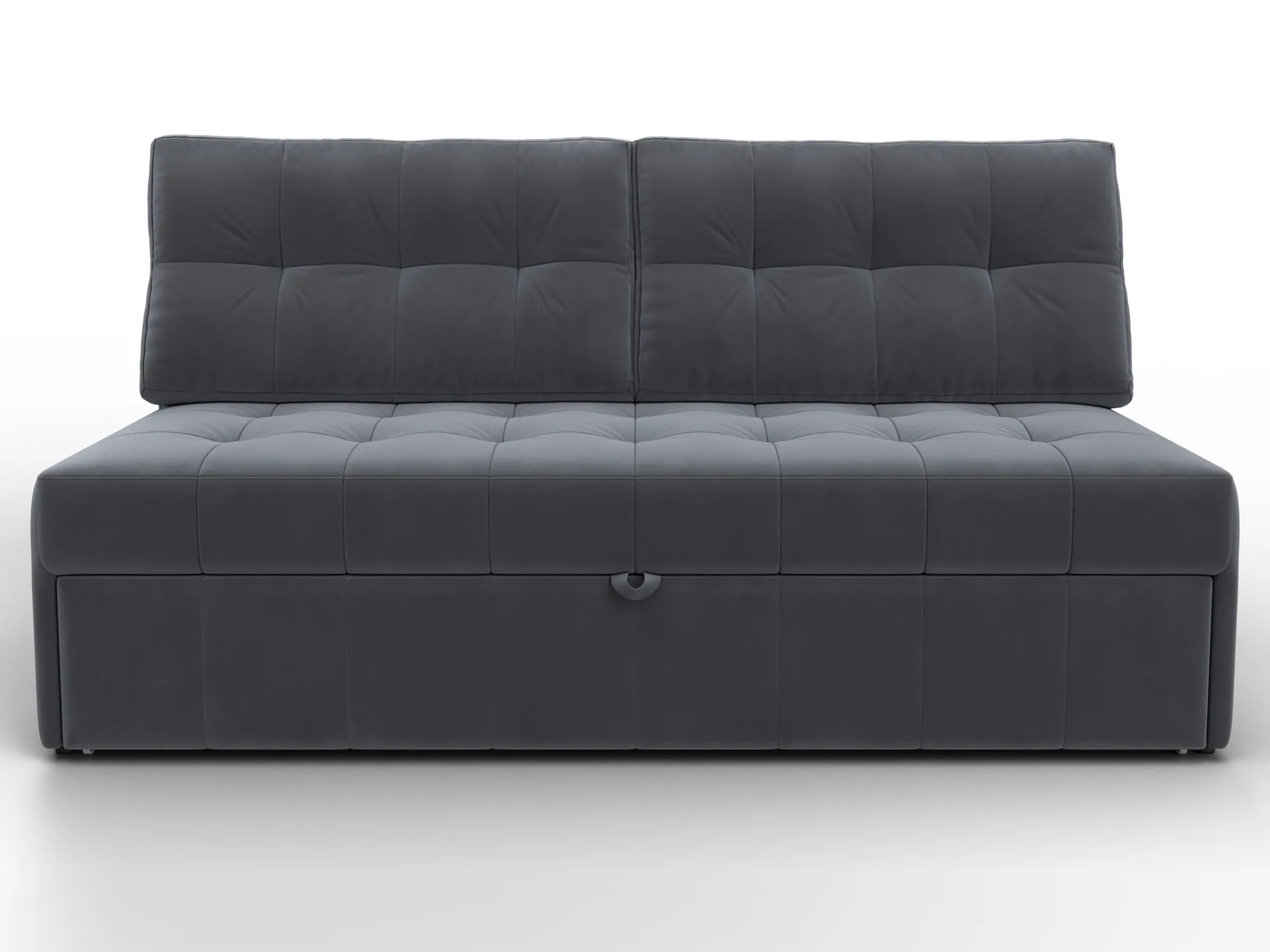 Диван прямой Лига-107 (160) ( SEVEN 17 серый )