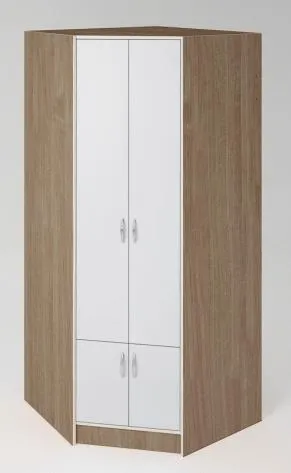 Шкаф угловой Фанки Кидз 13/15 СВ