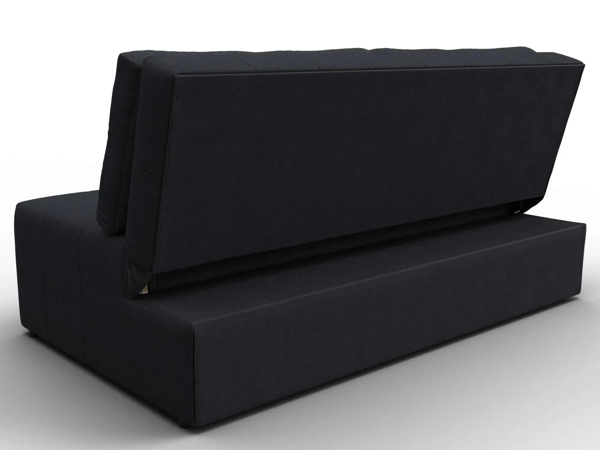 Диван прямой Лига-107 (160) ( JOLY 16 темно-серый )