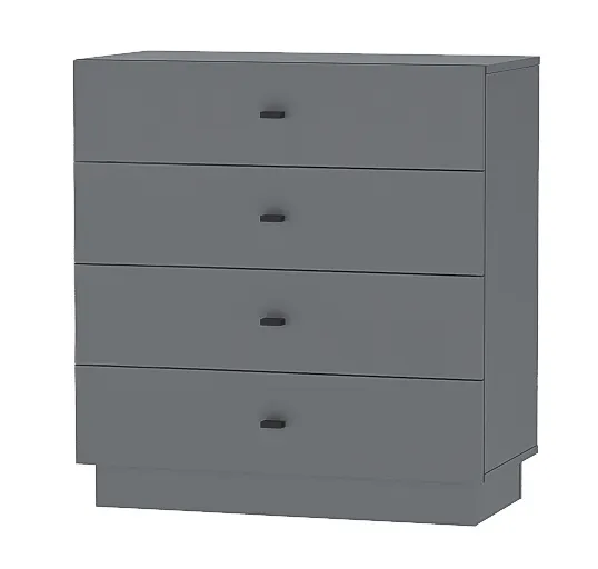 Комод К-1 Квадро Графит