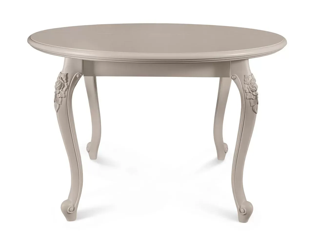 Стол Мокко круглый бежевый