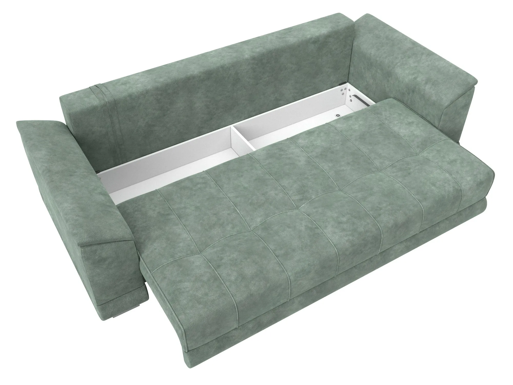 Диван прямой НордСтар НПБ ( BRUT 08 зеленый )