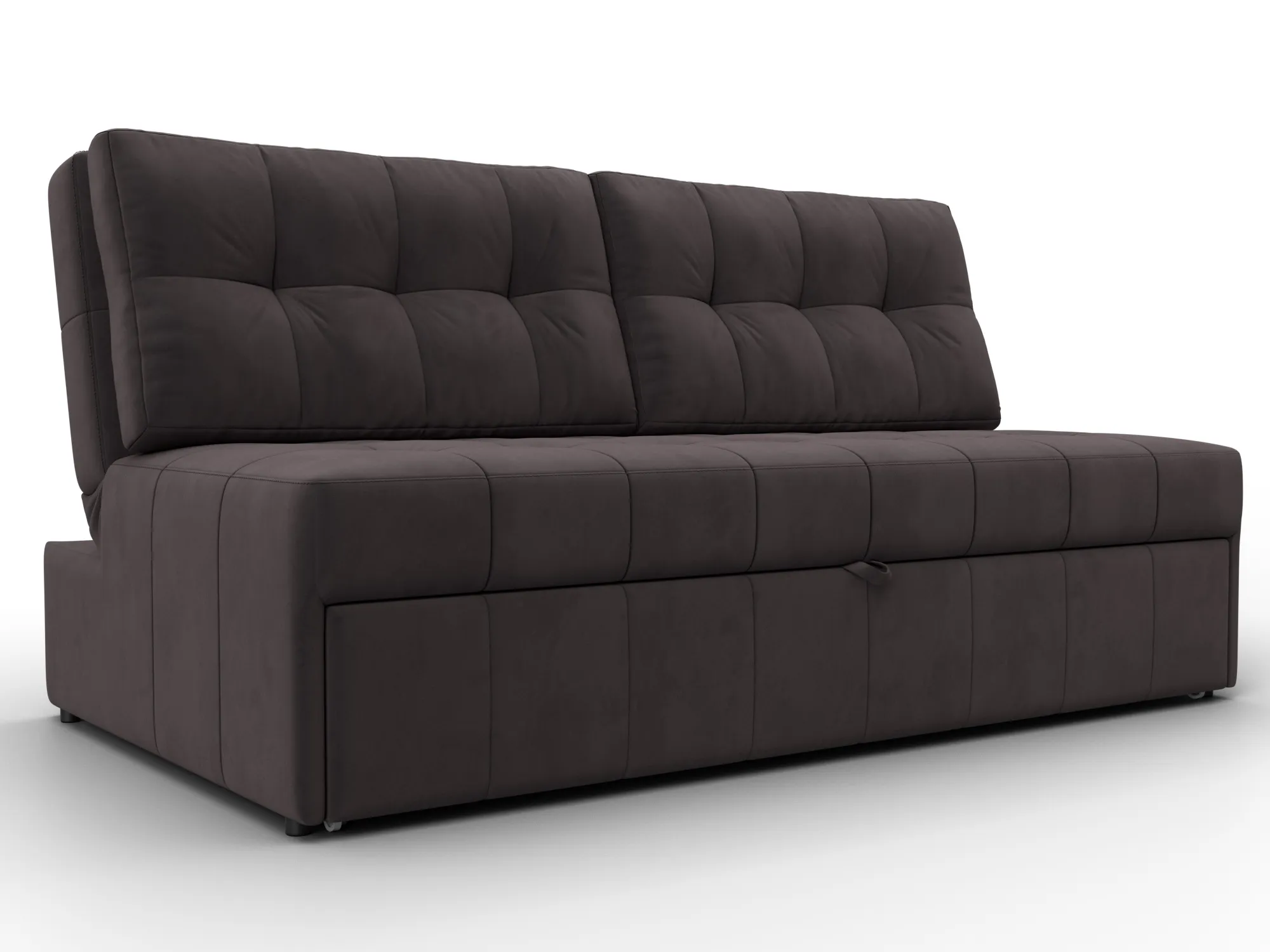 Диван прямой Лига-107 (160) ( SEVEN 727 коричневый )