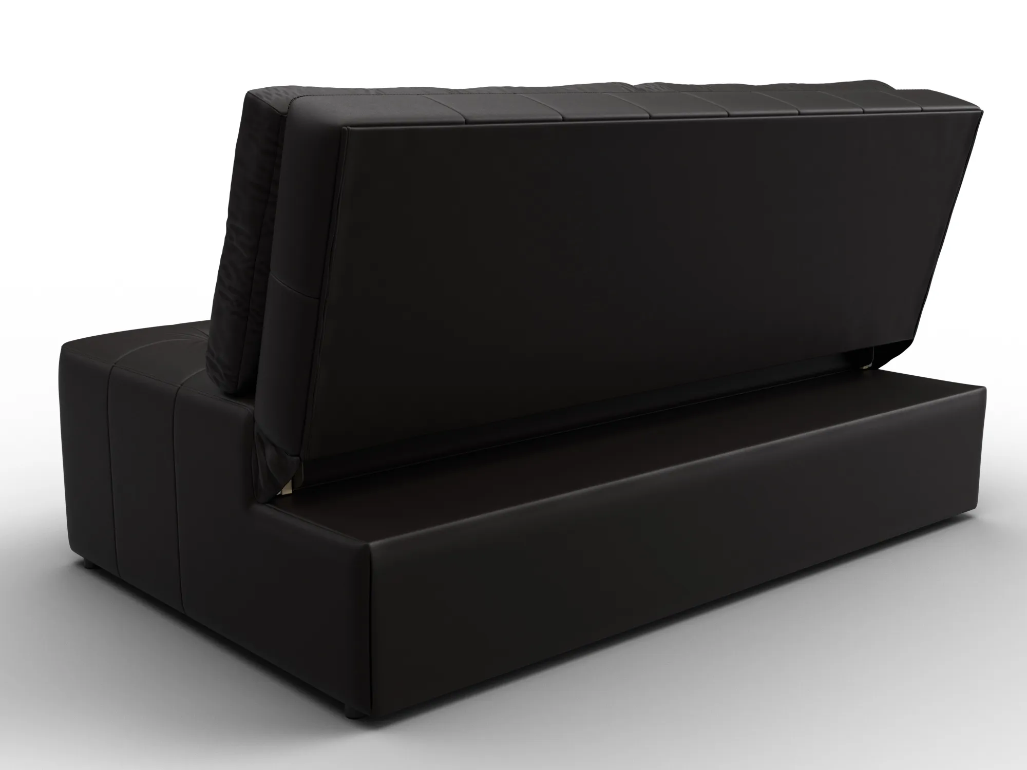 Диван прямой Лига-107 (140) ( GRIFON 12 коричневый )