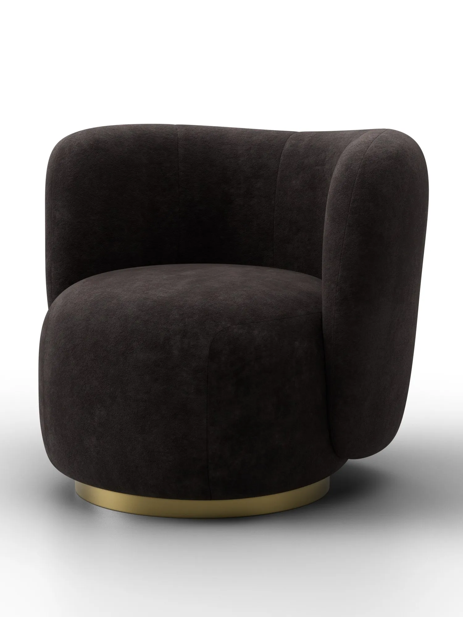 Кресло Лига-072 ( BRUT 17 коричневый )