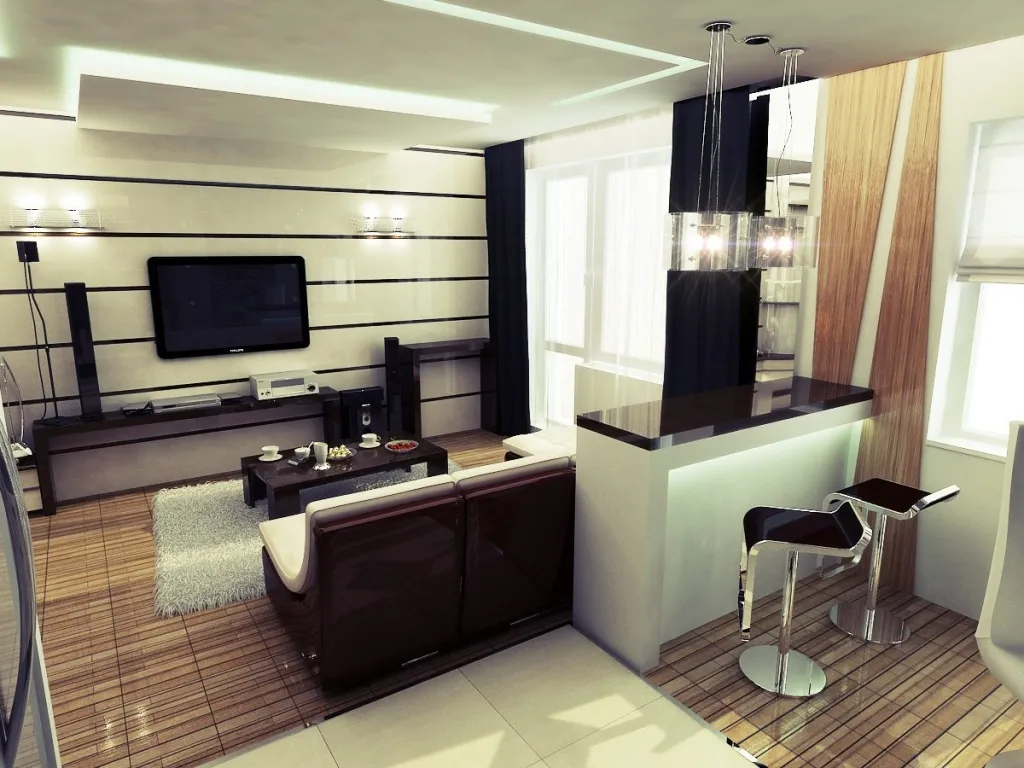 Кухня-гостиная: советы по оформлению и идеи с фото