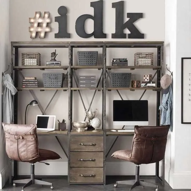 стол для школьника в стиле лофт