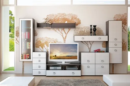 Светлая стенка-горка