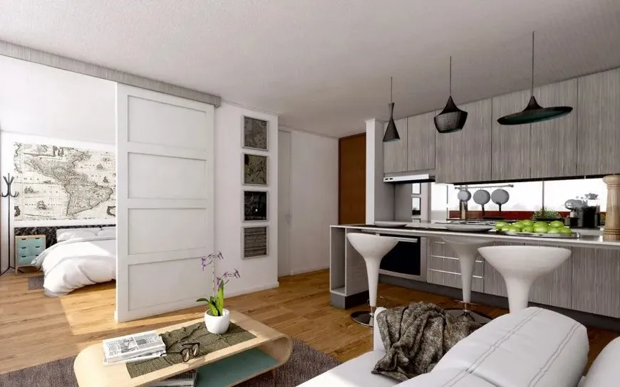 Зонирование и подбор мебели в квартиру-студию. Фото 2