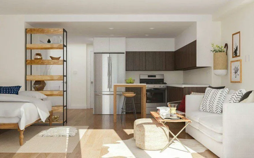 Зонирование и подбор мебели в квартиру-студию. Фото 1