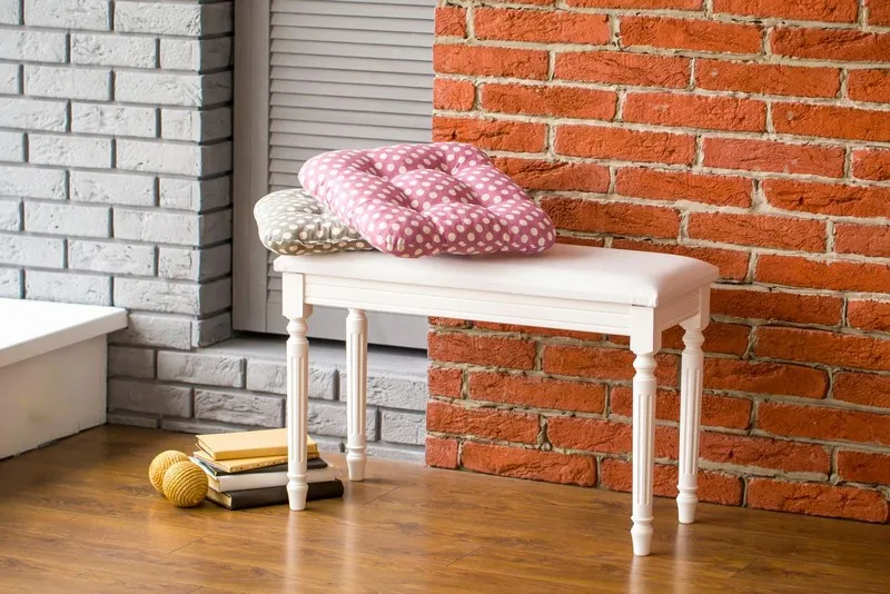 банкетка белая банкетка белая