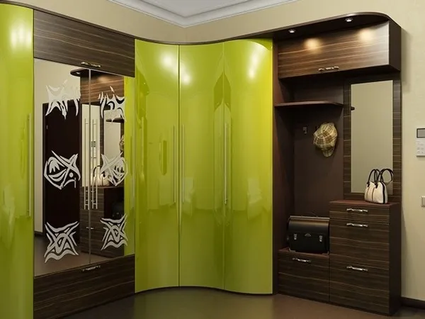 дизайн распашных шкафов