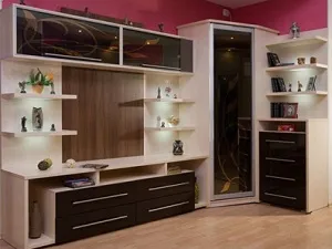 Угловая стенка-горка