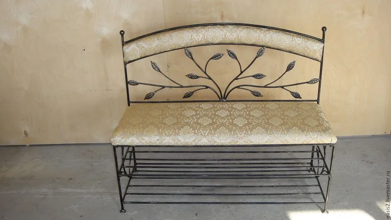 банкетка из металла банкетка из металла