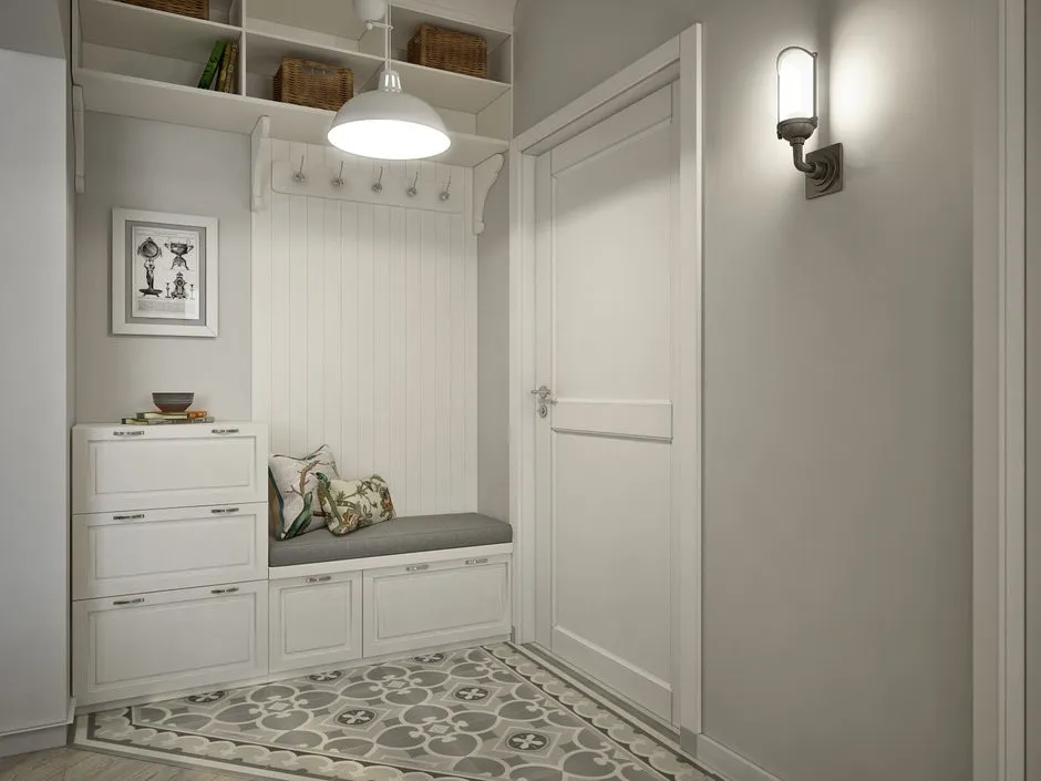 Как обустроить маленькую прихожую: дизайнерские идеи с фото
