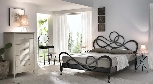 Красивая кровать для спальни Красивая кровать для спальни