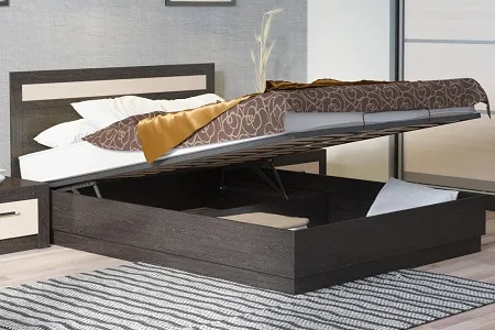 Подъемный механизм на кровати