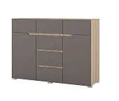 Комод Анталия 1200 (сонома/графит)