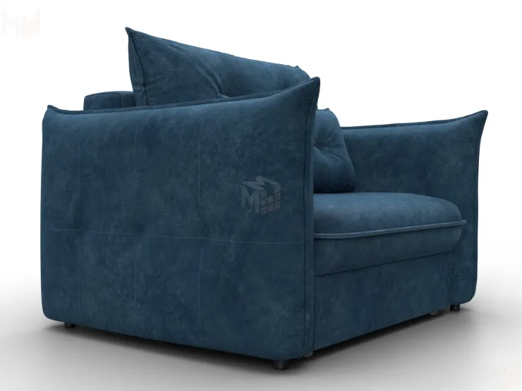 Кресло Лига-100 НПБ ( BRUT 11 синий )