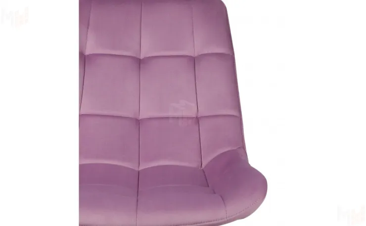 Полубарный поворотный стул Эйден Confetti lilac/черный