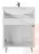Тумба под умывальник "Уют 60 Классик" с корзиной для белья Айсберг