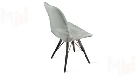 Стул Марвел К3 Исп. 2 Черный муар Велюр Confetti Silver