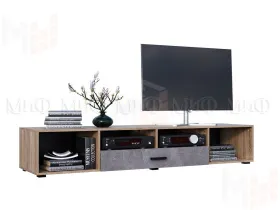 ТВ Тумба Ненси NEW (сонома/бетон светлый)