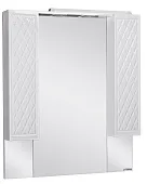 Шкаф-зеркало 3D 90 Эл. Домино