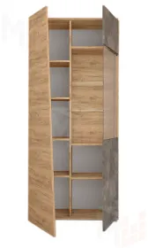 Шкаф 2-х дверный со стеклом Аллегро 10