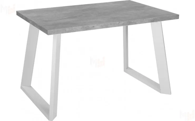 Стол раскладной Райт Лофт 120 Бетон/Белый