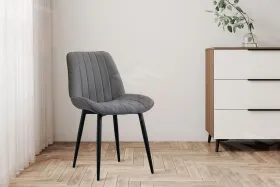 Стул Канцлер Графит велюр