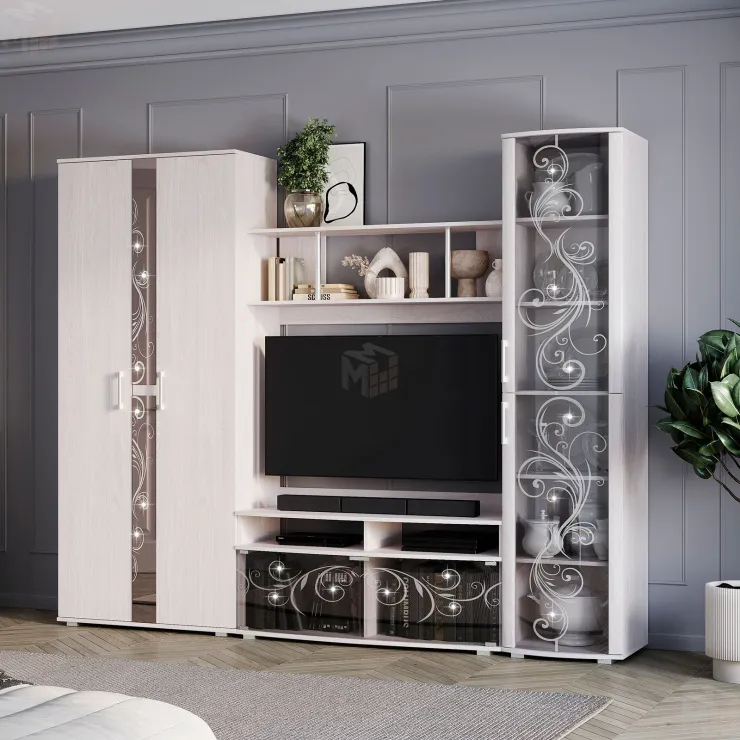 Гостиная Флоренция со шкафом