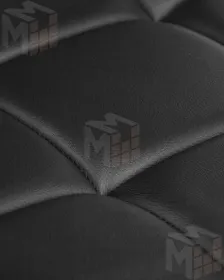 Стул барный DOBRIN KRUGER ARM (чёрный)