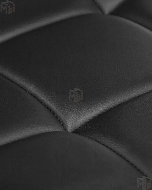 Стул барный DOBRIN KRUGER ARM (чёрный)