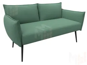 Диван прямой Лига-083 ( рогожка Амур 11 зеленый )