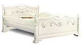Кровать Людмила 16 Ясень жемчужный с патиной 1400х2000