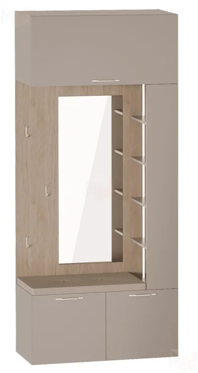 Вешалка с зеркалом  Джерси